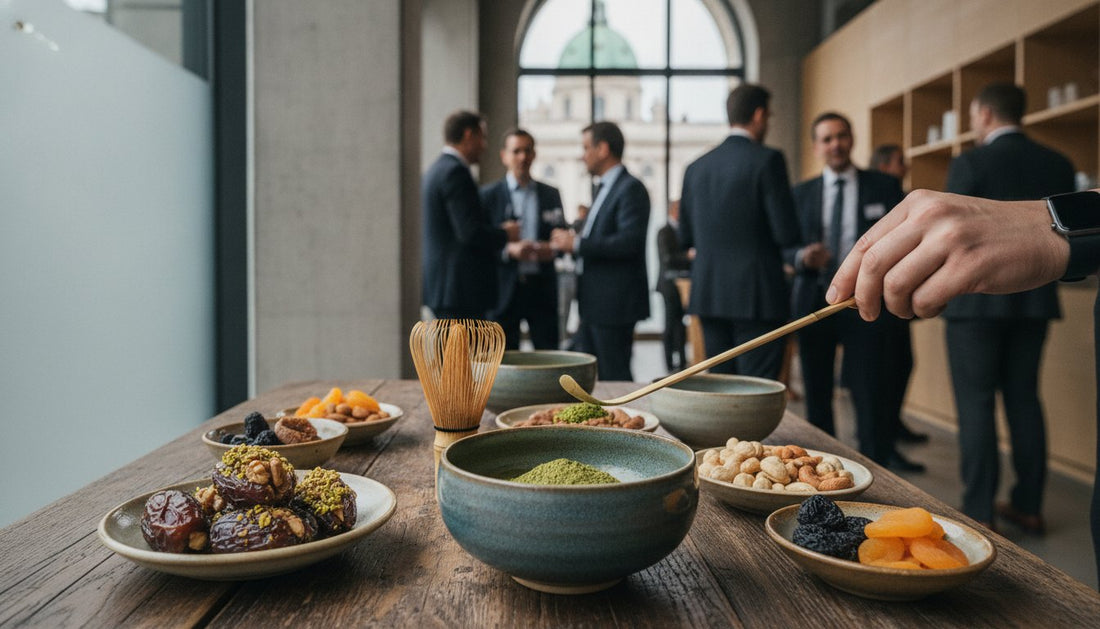 Matcha Bar Firmenfeier Wien: Warum grüner Tee das neue Highlight für dein Event ist