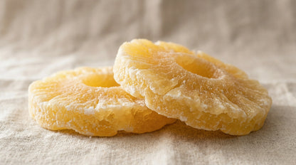 Golden Candied Pineapple – Kandierte Ananas süß, Khan's Wien