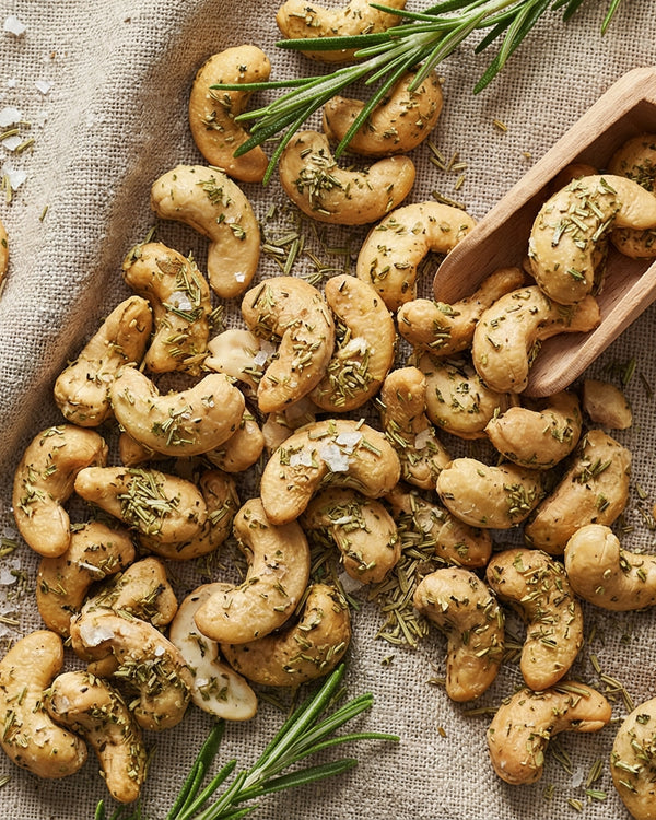 Mediterranean Rosemary Cashews – Rosmarin Cashews, Khan's Wien