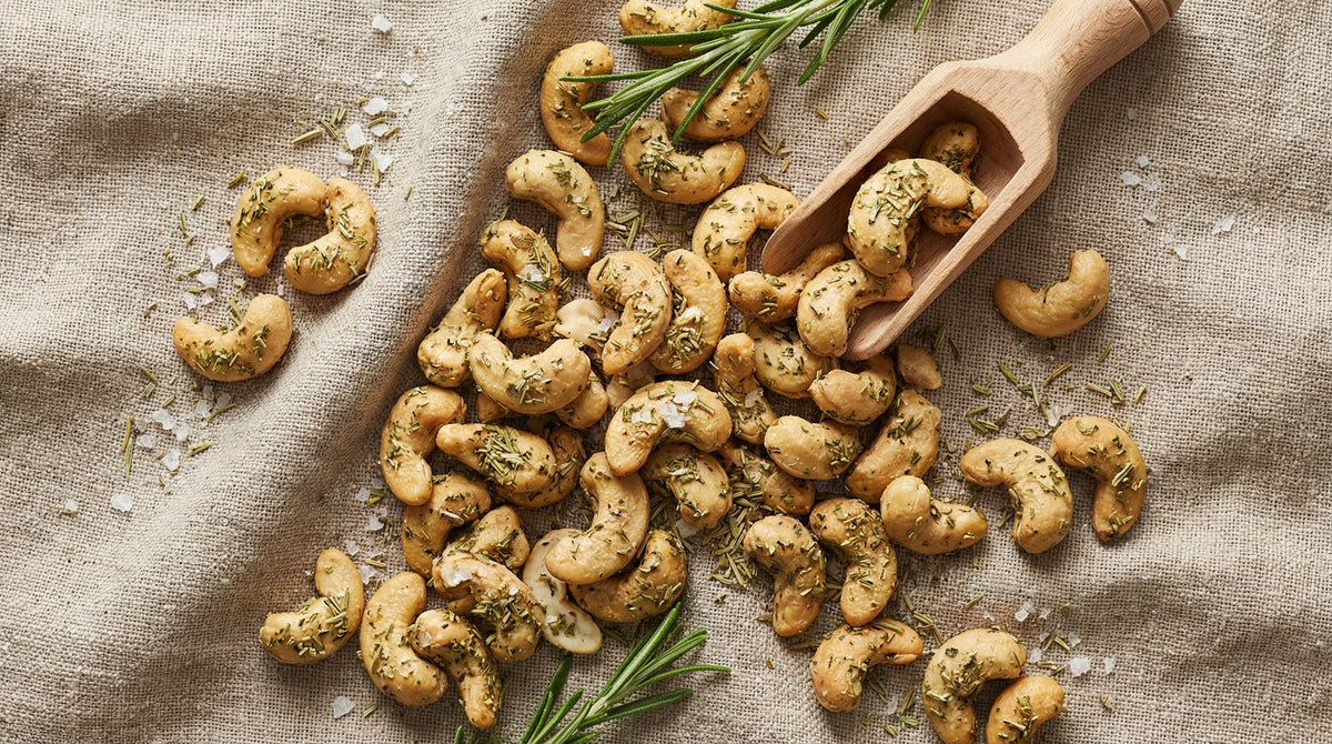 Mediterranean Rosemary Cashews – Rosmarin Cashews, Khan's Wien