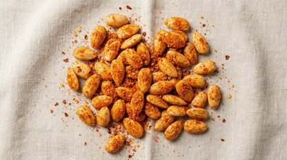 Mediterranean Chilli Almonds – Chili Mandeln würzig, Khan's Wien