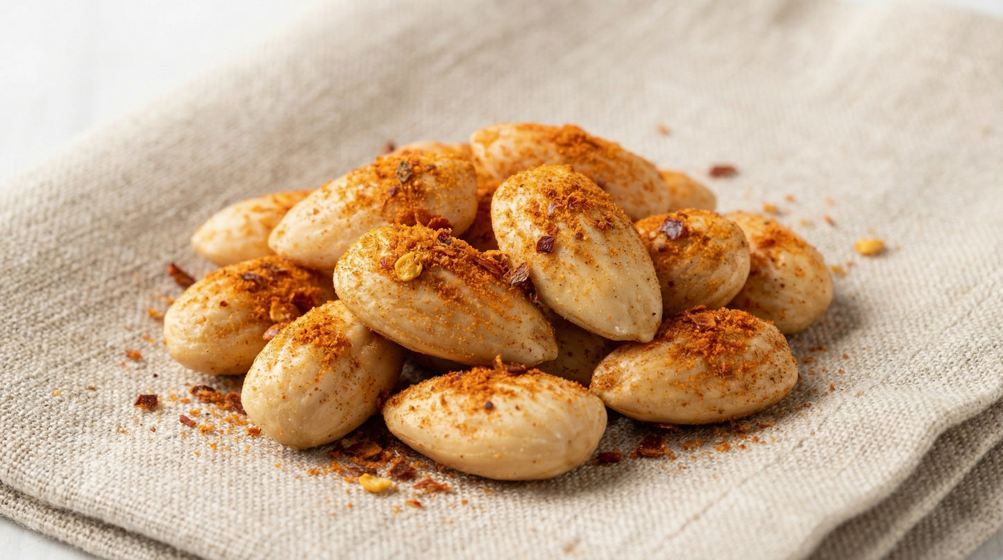 Mediterranean Chilli Almonds