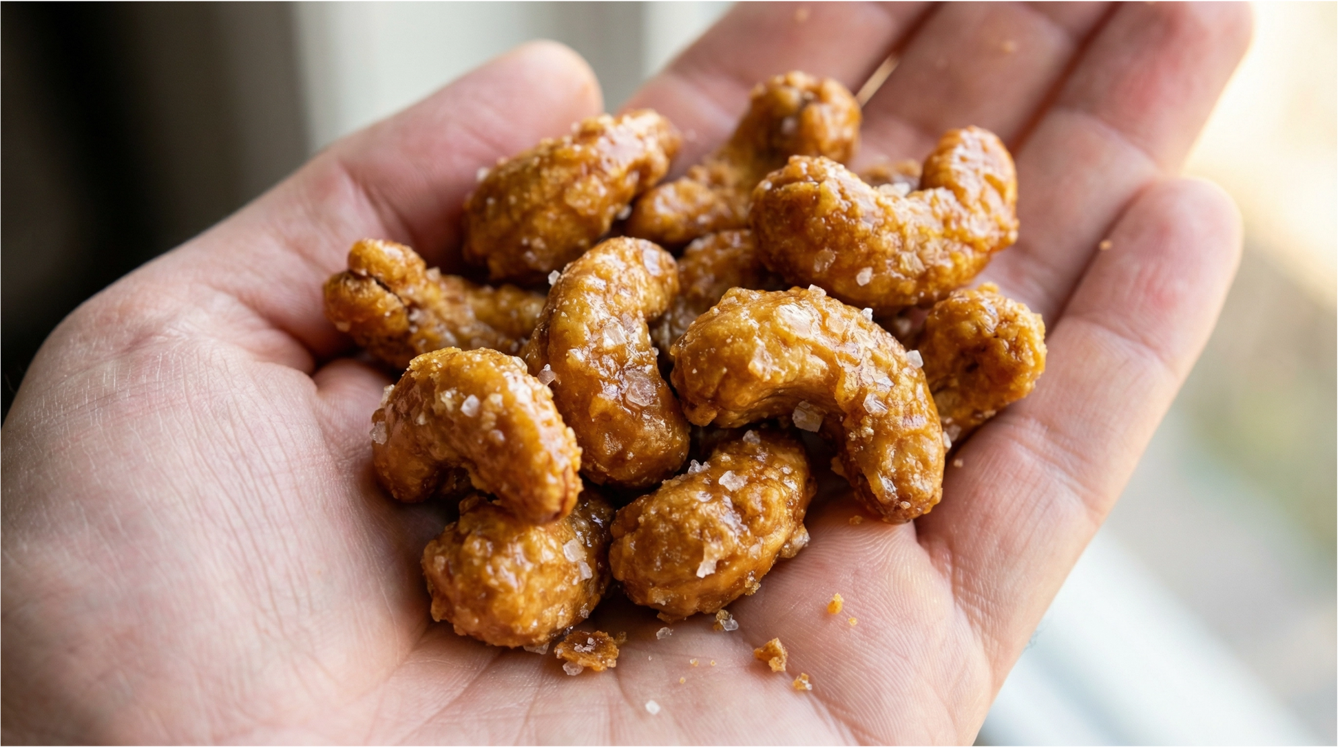 Cashew Salzkaramell Detail