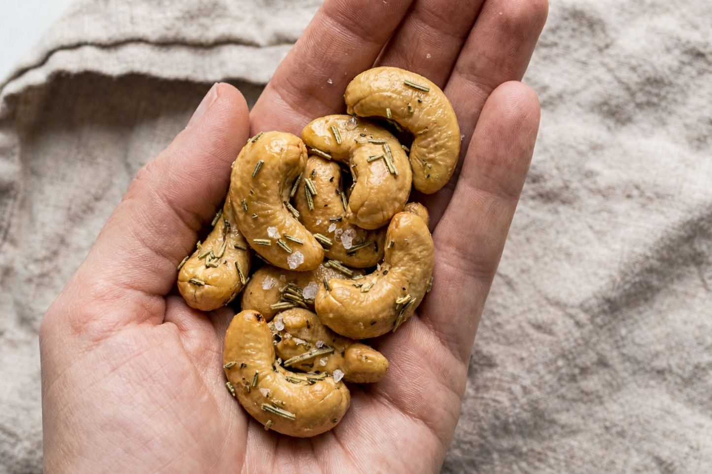 Mediterranean Rosemary Cashews