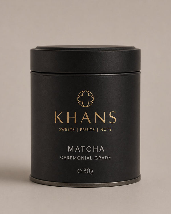 Khan's Zeremonieller Matcha, schwarze Dose 30 g