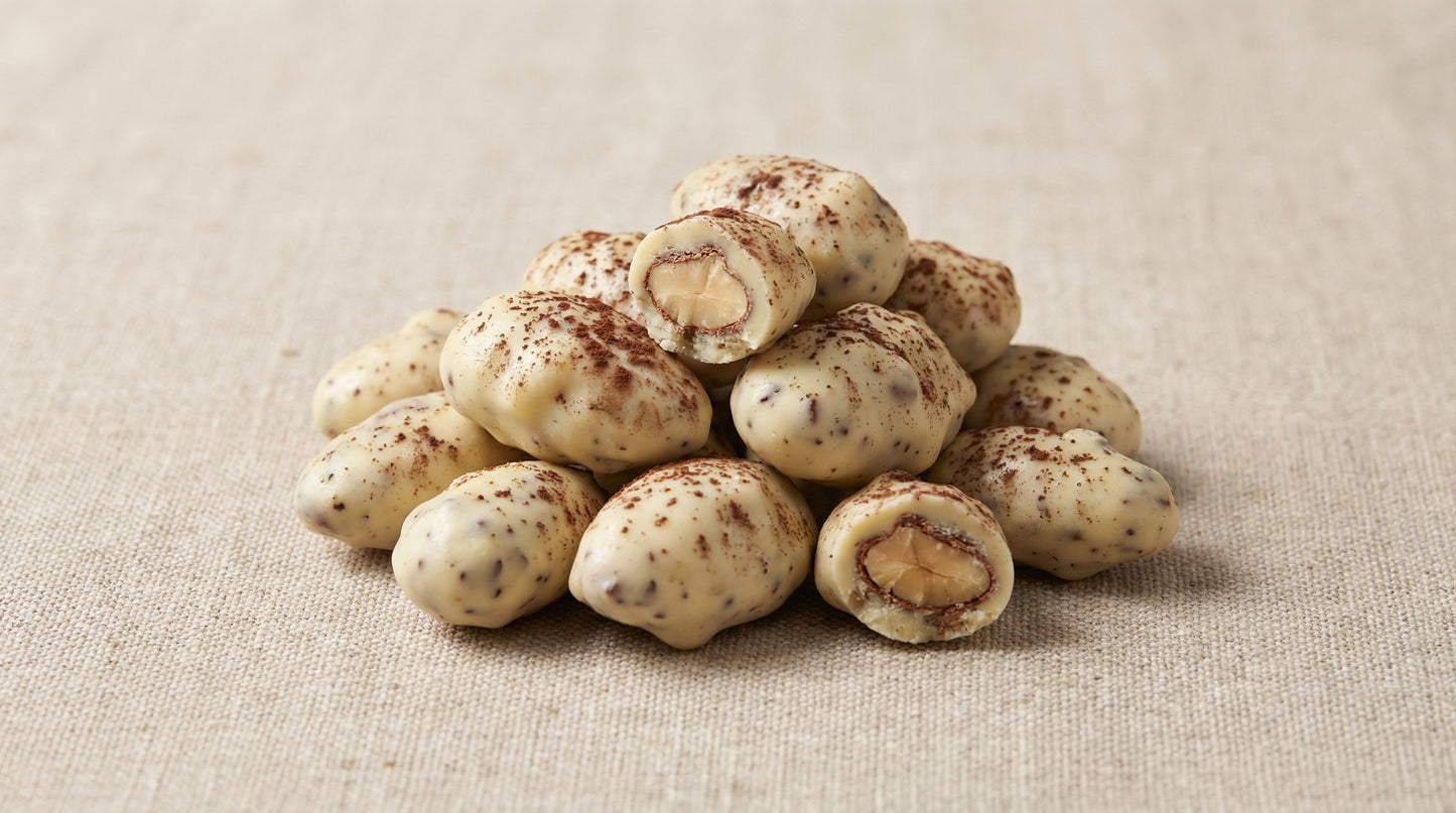 Tiramisu Chocolate Almonds – Schokomandeln Tiramisu, Khan's Wien