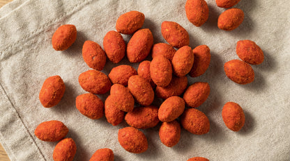 Crimson Wasabi Peanuts – Rote Wasabi Erdnüsse scharf, Khan's Wien